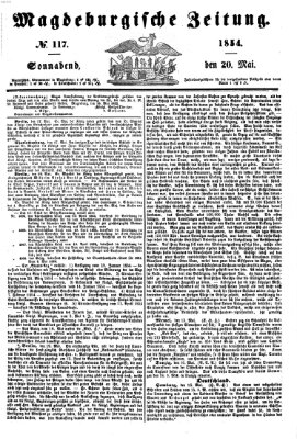 Magdeburgische Zeitung Samstag 20. Mai 1854