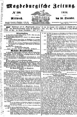Magdeburgische Zeitung Mittwoch 20. Dezember 1854