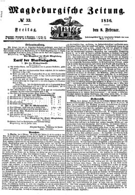 Magdeburgische Zeitung Freitag 8. Februar 1856