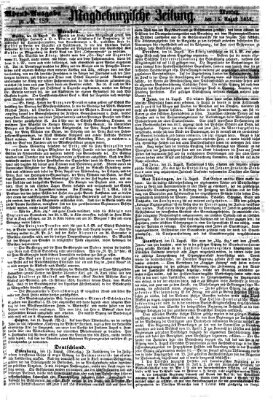 Magdeburgische Zeitung Montag 16. August 1858