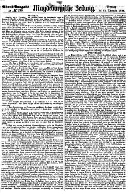Magdeburgische Zeitung Montag 12. Dezember 1859
