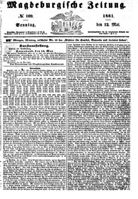 Magdeburgische Zeitung Sonntag 12. Mai 1861