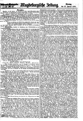 Magdeburgische Zeitung Montag 27. Januar 1862
