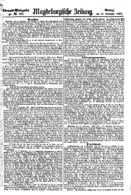 Magdeburgische Zeitung Montag 14. Dezember 1863