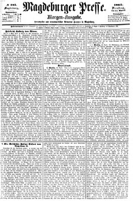 Magdeburger Presse Dienstag 11. April 1865