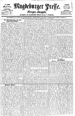 Magdeburger Presse Sonntag 7. Mai 1865