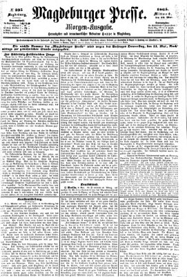Magdeburger Presse Mittwoch 10. Mai 1865