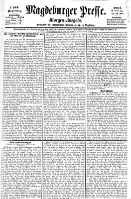 Magdeburger Presse Dienstag 16. Mai 1865