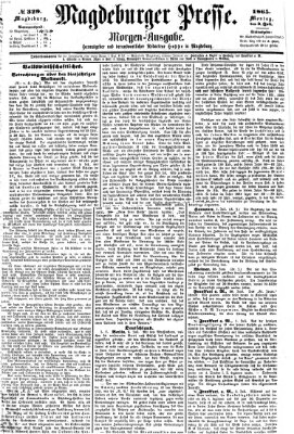 Magdeburger Presse Montag 3. Juli 1865