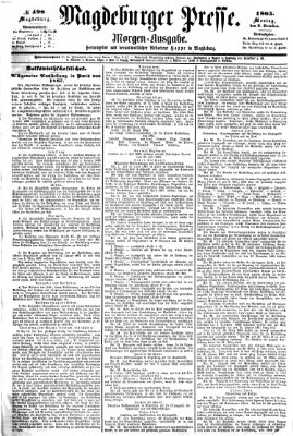 Magdeburger Presse Montag 2. Oktober 1865