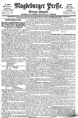 Magdeburger Presse Montag 30. Oktober 1865