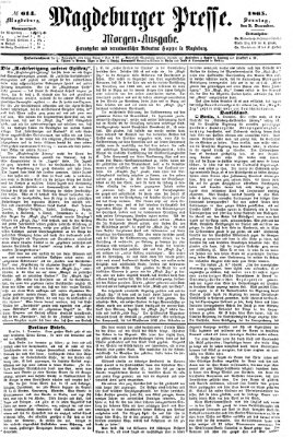 Magdeburger Presse Sonntag 3. Dezember 1865