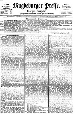 Magdeburger Presse Donnerstag 14. Dezember 1865