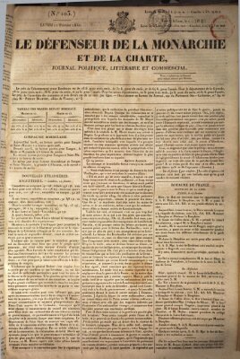 Le défenseur de la monarchie et de la charte Montag 22. Februar 1830