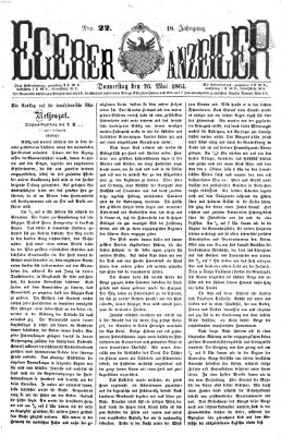 Egerer Anzeiger Donnerstag 26. Mai 1864