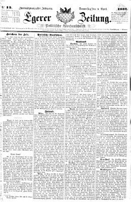 Egerer Anzeiger Donnerstag 9. April 1868