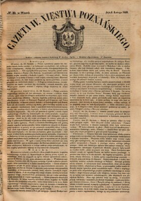 Gazeta Wielkiego Xięstwa Poznańskiego Dienstag 6. Februar 1849
