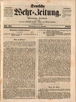 Deutsche Wehr-Zeitung (Preußische Wehr-Zeitung)