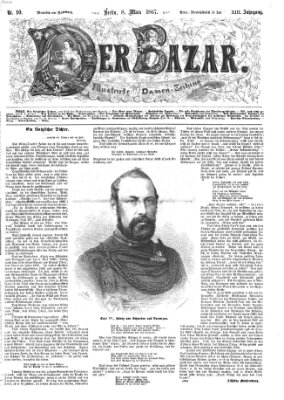Der Bazar Freitag 8. März 1867