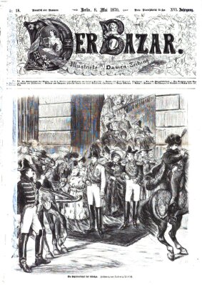 Der Bazar Sonntag 8. Mai 1870