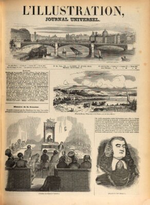 L' illustration Samstag 27. April 1844