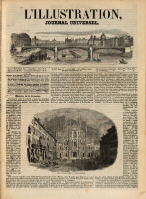 L' illustration Samstag 15. Januar 1848