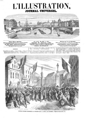 L' illustration Samstag 23. Januar 1864