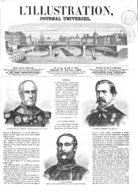 L' illustration Samstag 27. Februar 1864
