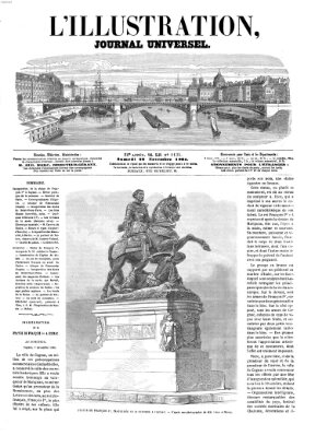L' illustration Samstag 26. November 1864