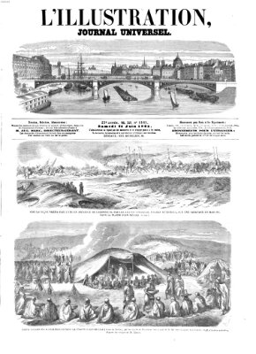 L' illustration Samstag 24. Juni 1865