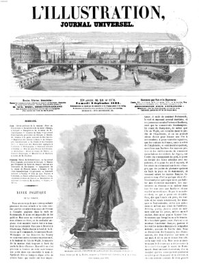 L' illustration Samstag 9. September 1865