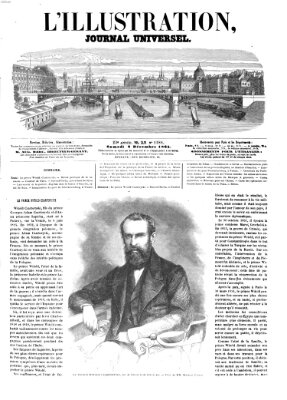 L' illustration Samstag 2. Dezember 1865