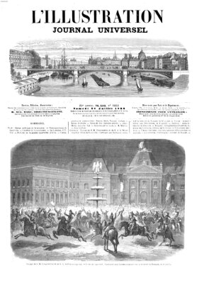 L' illustration Samstag 28. Juli 1866