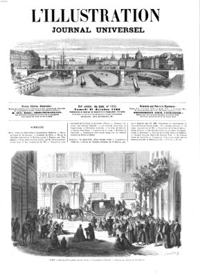 L' illustration Samstag 27. Oktober 1866