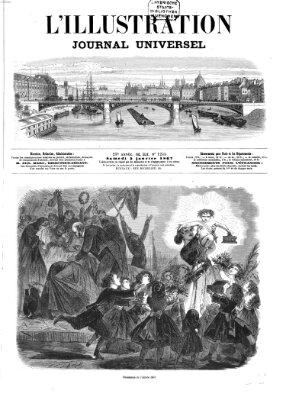 L' illustration Samstag 5. Januar 1867