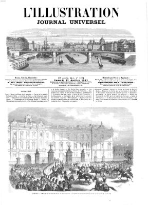 L' illustration Samstag 27. Juli 1867
