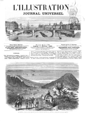 L' illustration Samstag 8. Februar 1868