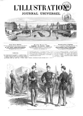 L' illustration Samstag 11. April 1868