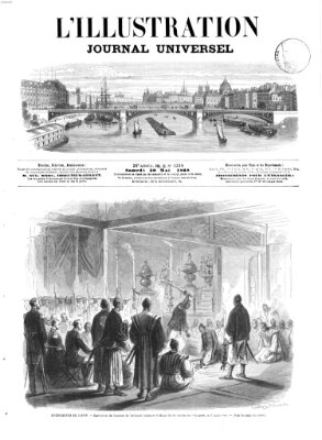 L' illustration Samstag 30. Mai 1868