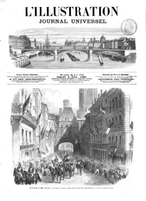 L' illustration Samstag 6. Juni 1868