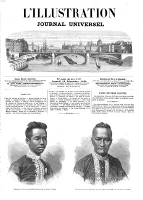 L' illustration Samstag 19. Dezember 1868