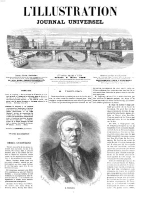 L' illustration Samstag 6. März 1869