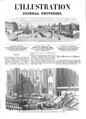 L' illustration Samstag 27. November 1869