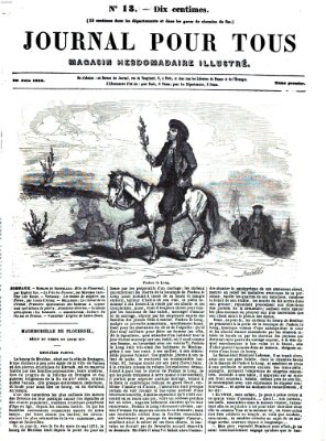 Journal pour tous Samstag 30. Juni 1855