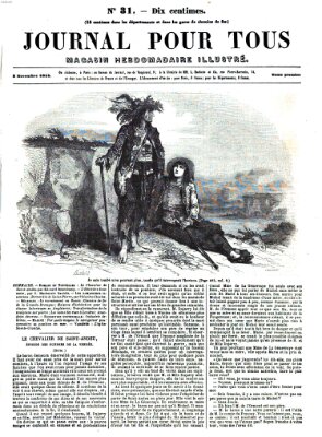 Journal pour tous Samstag 3. November 1855