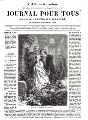 Journal pour tous Samstag 8. August 1863