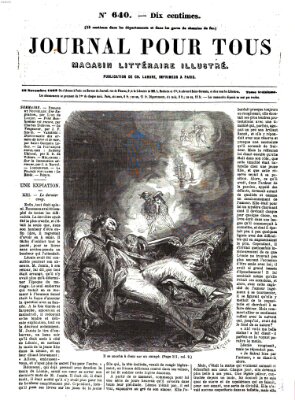 Journal pour tous Mittwoch 18. November 1863