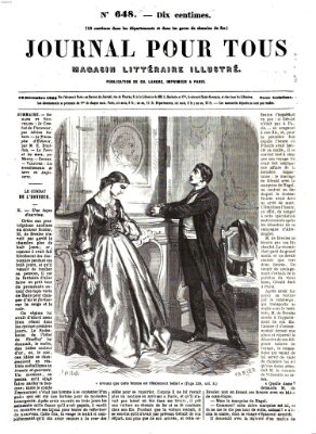 Journal pour tous Mittwoch 16. Dezember 1863