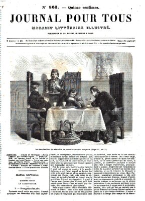 Journal pour tous Samstag 6. Januar 1866