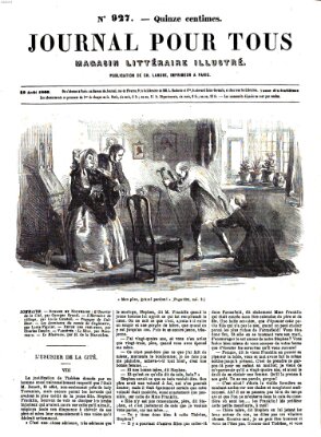 Journal pour tous Samstag 18. August 1866
